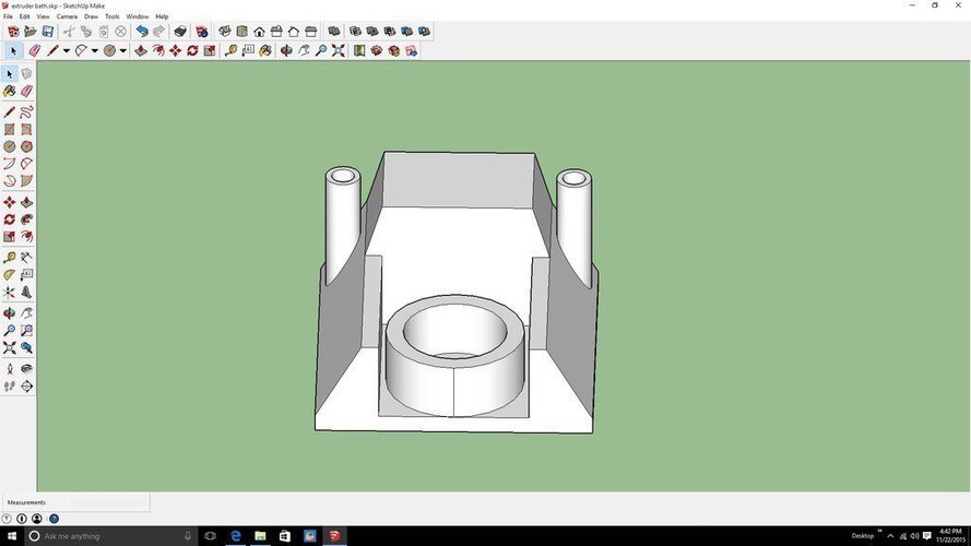 Da Vinci PRO Extruder Bath 3D Print 55240