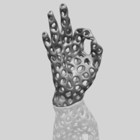 Voronoi Hand - Thumbnail 1