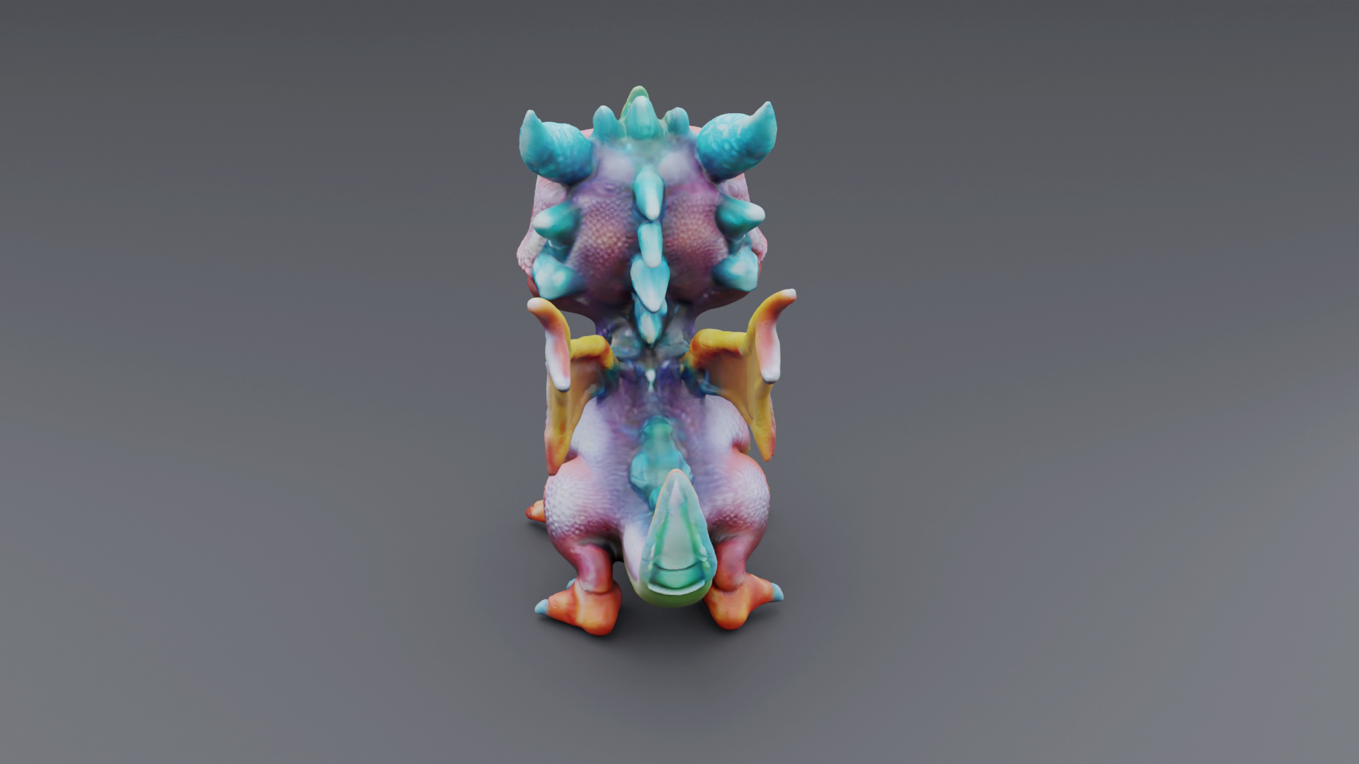 通販生活 ファッション Baby Amber Printed 3D Dragon Pinshape | zforged by #1 絵画