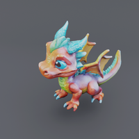 Amber Baby Dragon #1 - Thumbnail 4