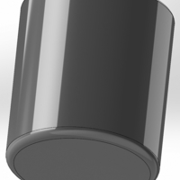 Round pen cup with internal hexagon - Thumbnail 3