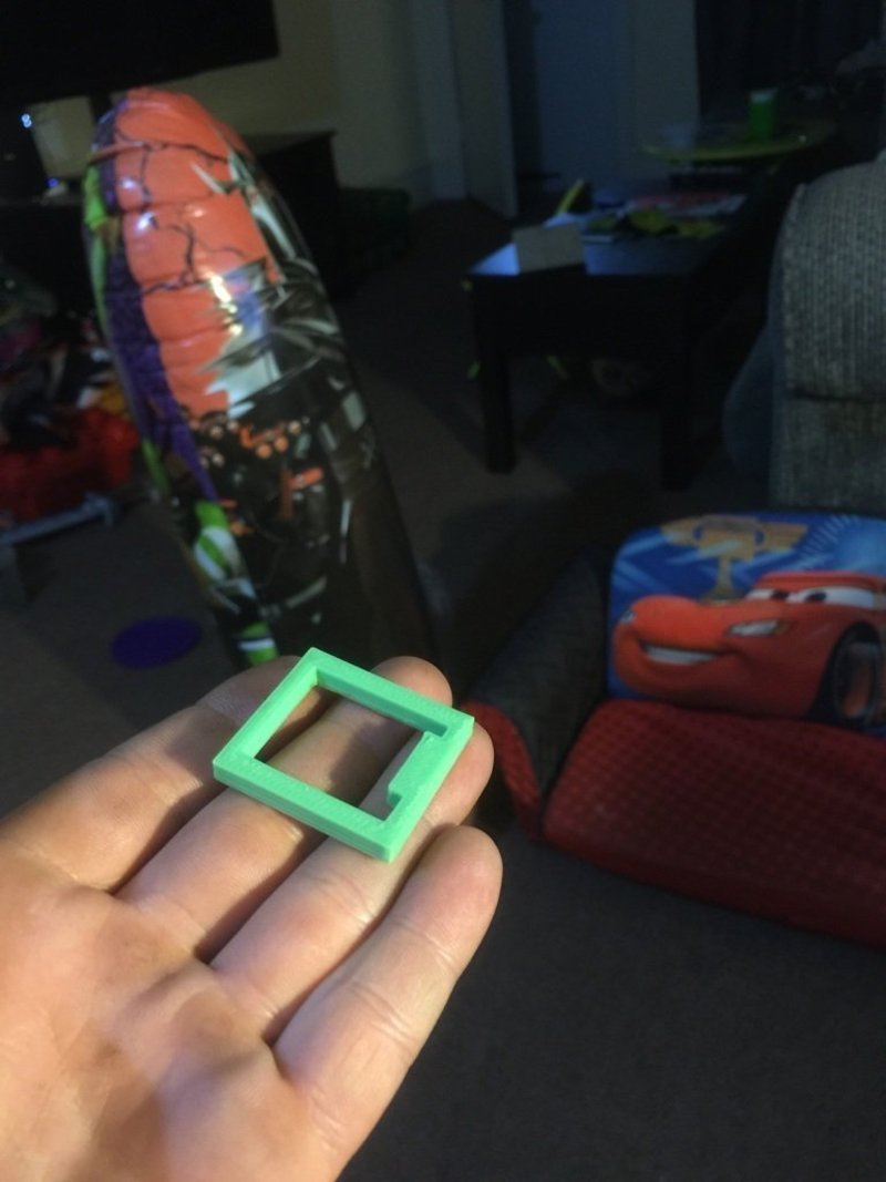 XYZ Printing DaVinci PRO Door Switch Holder