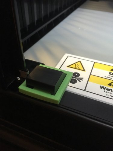 XYZ Printing DaVinci PRO Door Switch Holder 3D Print 55258