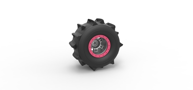 Wheel of Formula off road Version 2 Scale 1:25