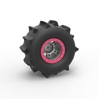 Wheel of Formula off road Version 2 Scale 1:25 - Thumbnail 1