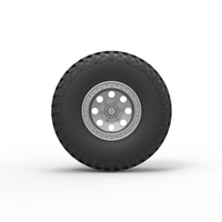 Wheel of Uphill Sand Racing Dragster 1:25 - Thumbnail 5