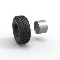 Wheel of Uphill Sand Racing Dragster 1:25 - Thumbnail 11