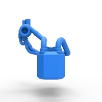 Engine of Uphill Sand Racing Dragster 1:25 - Thumbnail 3