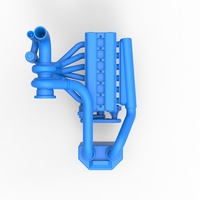 Engine of Uphill Sand Racing Dragster 1:25 - Thumbnail 5