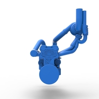 Engine of Uphill Sand Racing Dragster 1:25 - Thumbnail 10