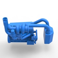 Engine of Uphill Sand Racing Dragster 1:25 - Thumbnail 14