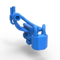 Engine of Uphill Sand Racing Dragster 1:25 - Thumbnail 16