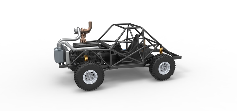 Uphill Sand Racing Dragster Base 1:25