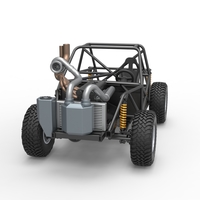 Uphill Sand Racing Dragster Base 1:25 - Thumbnail 5