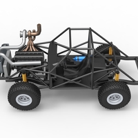 Uphill Sand Racing Dragster Base 1:25 - Thumbnail 9