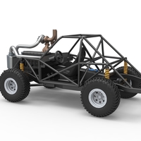 Uphill Sand Racing Dragster Base 1:25 - Thumbnail 11