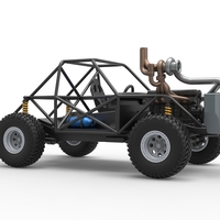 Uphill Sand Racing Dragster Base 1:25 - Thumbnail 21