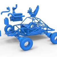 Uphill Sand Racing Dragster Base 1:25 - Thumbnail 24