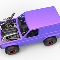 Uphill Sand Racing Dragster Version 2 Scale 1:25 - Thumbnail 4