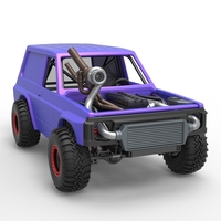 Uphill Sand Racing Dragster Version 2 Scale 1:25 - Thumbnail 22