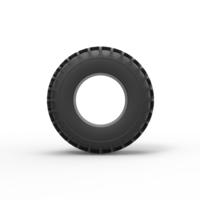 Tire of Uphill Sand Racing Dragster Version 2 Scale 1:25 - Thumbnail 5