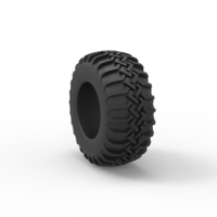 Tire of Uphill Sand Racing Dragster Version 2 Scale 1:25 - Thumbnail 8