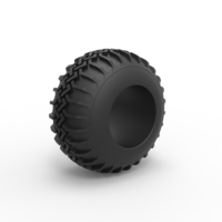 Offroad tire 134 Scale 1:25 - Thumbnail 2