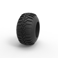 Offroad tire 134 Scale 1:25 - Thumbnail 3