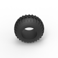 Offroad tire 134 Scale 1:25 - Thumbnail 6