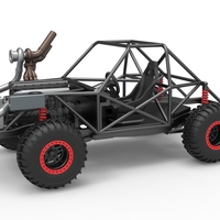 Uphill Sand Racing Dragster Base V2 Scale 1:25 - Thumbnail 1