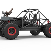 Uphill Sand Racing Dragster Base V2 Scale 1:25 - Thumbnail 2