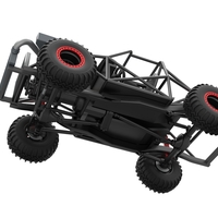 Uphill Sand Racing Dragster Base V2 Scale 1:25 - Thumbnail 3