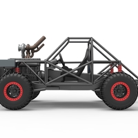 Uphill Sand Racing Dragster Base V2 Scale 1:25 - Thumbnail 9