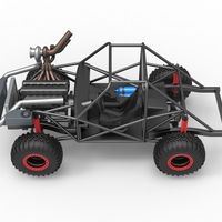 Uphill Sand Racing Dragster Base V2 Scale 1:25 - Thumbnail 10