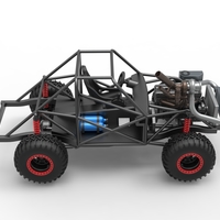 Uphill Sand Racing Dragster Base V2 Scale 1:25 - Thumbnail 21