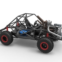 Uphill Sand Racing Dragster Base V2 Scale 1:25 - Thumbnail 22