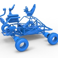 Uphill Sand Racing Dragster Base V2 Scale 1:25 - Thumbnail 24