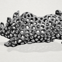 Voronoi Rhino - Thumbnail 8