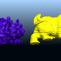 Voronoi Rhino - Thumbnail 15