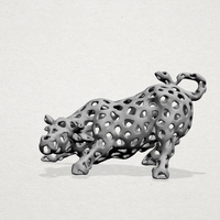 Voronoi Bull - Thumbnail 1