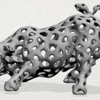 Voronoi Bull - Thumbnail 2