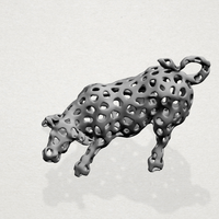 Small Voronoi Bull 3D Printing 552969