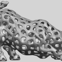 Voronoi Bull - Thumbnail 7