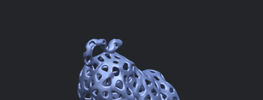 Voronoi Bull 3D Print 552981