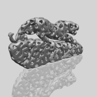 Voronoi Leopard - Thumbnail 1
