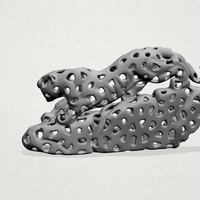 Voronoi Leopard - Thumbnail 7