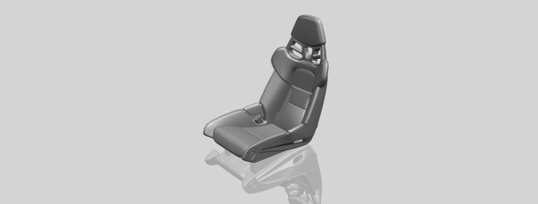 Car Seat 3D Print 553015