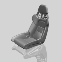 Small Car Seat 3D Printing 553015