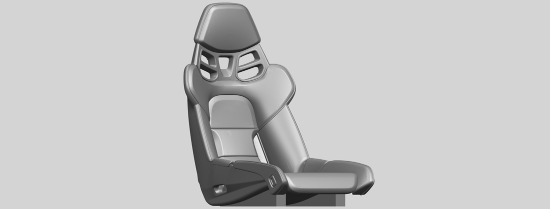 Car Seat 3D Print 553023