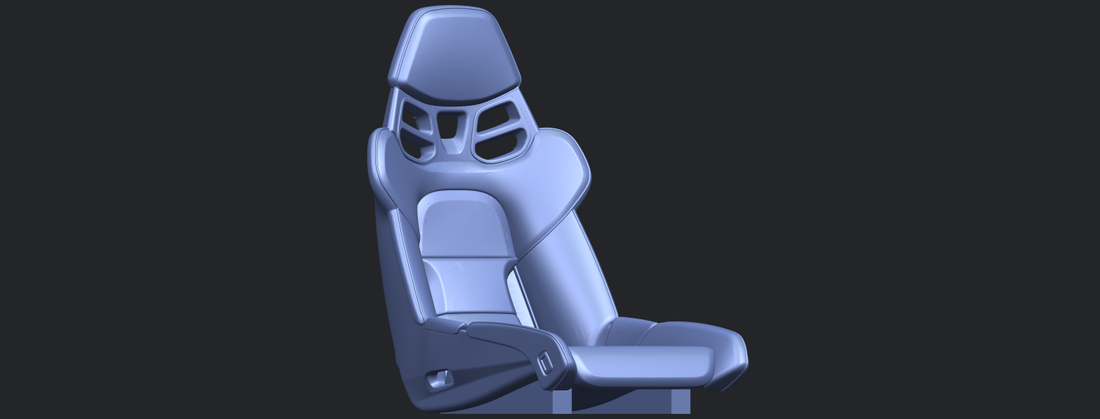 Car Seat 3D Print 553037